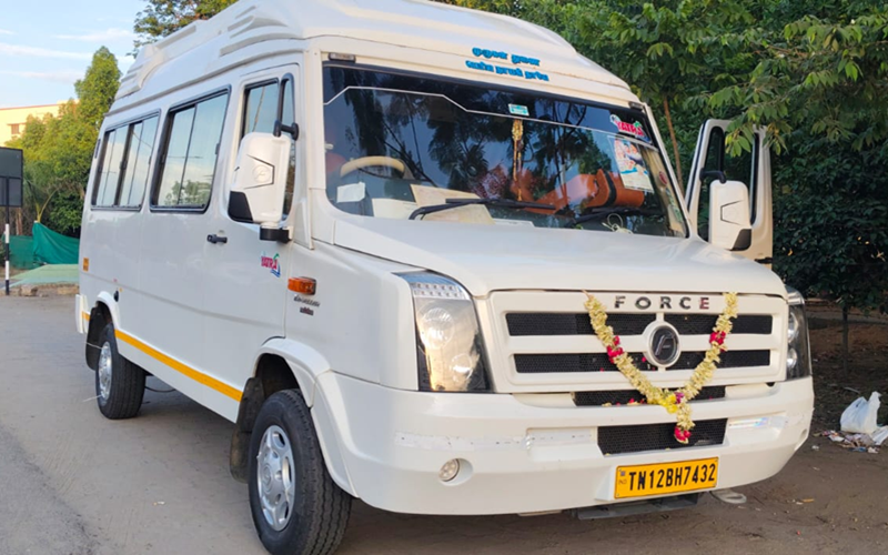 18 Seater Tempo Traveller Rental Trichy